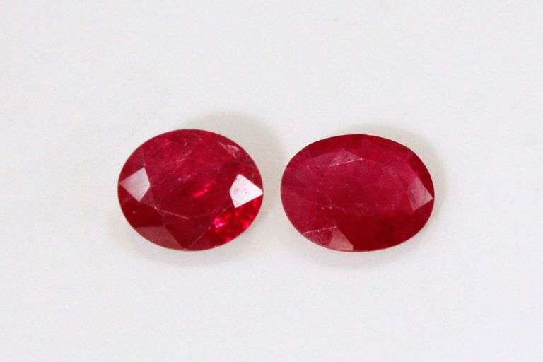 Berry Rich Natural Ruby - Lot of 2