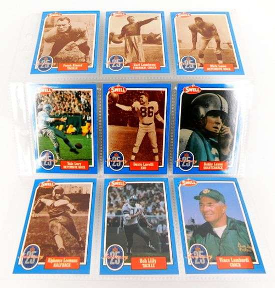 9 - 1988 HOF Greats Football Cards