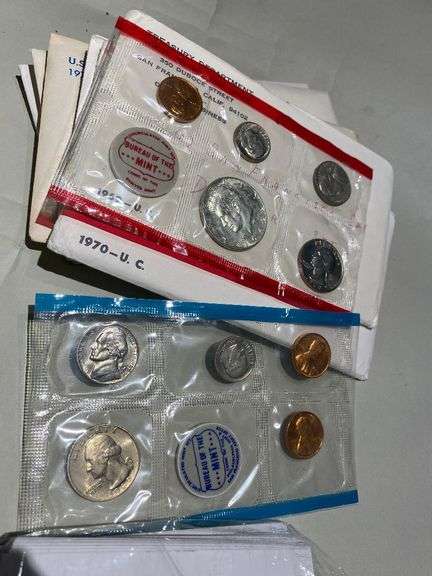 1969-1975 US Mint Sets