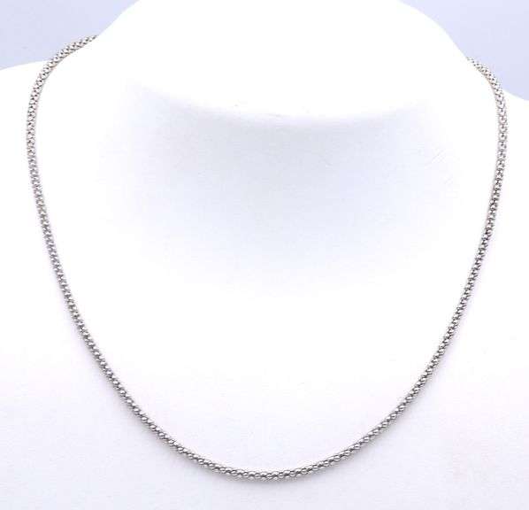 Group lot of vintage 925 sterling silver necklaces