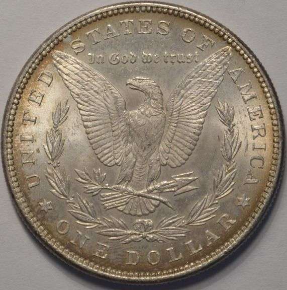 1885 Morgan Silver Dollar, Circulated.