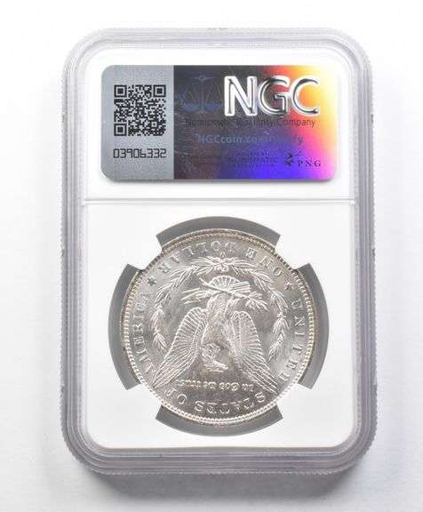 MS61 1883-O Morgan Silver Dollar NGC Great Contrast