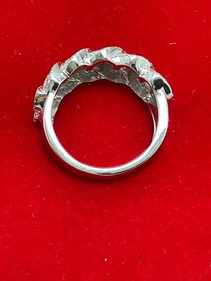 CERTIFIED BRAND NEW 14K WHITE GOLD DIAMOND BAND