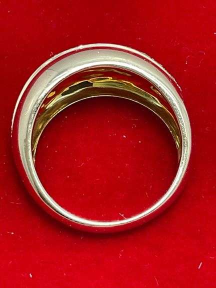 CERTIFIED 14K ROSE GOLD DIAMOND RING / BAND