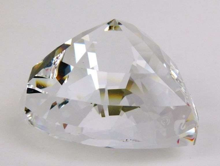 Vintage Swarovski Crystal Heart with Box