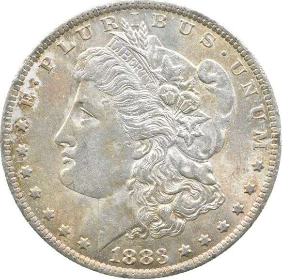 1883-O Morgan Silver Dollar Beautifully Toned