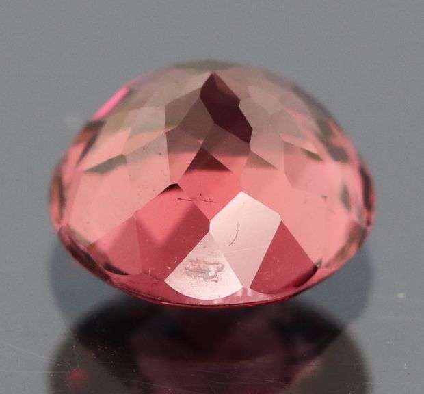Dazzling 1.16ct cherry pink Rhodolite Garnet solitaire