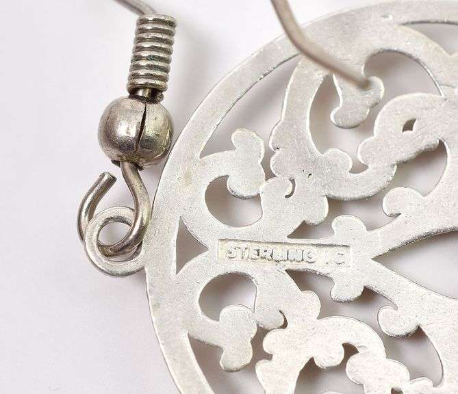 Wonderful Sterling Silver Dangle Earrings