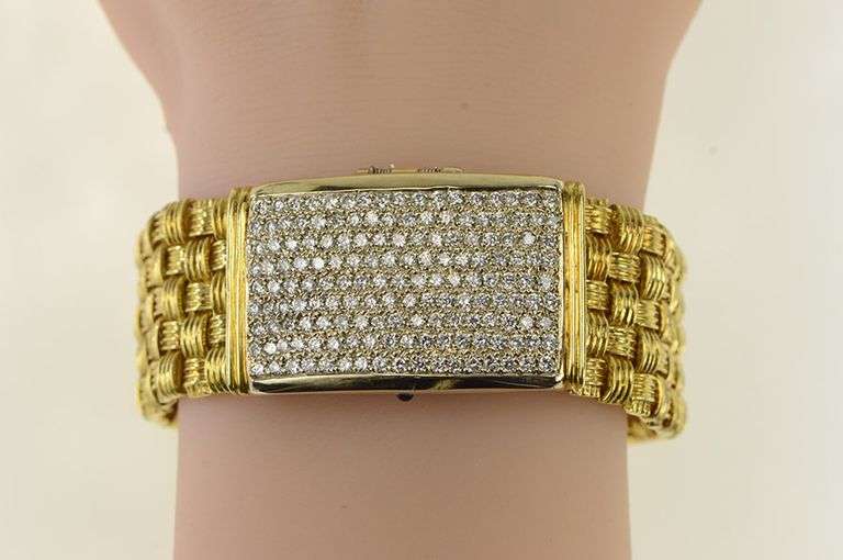 18K 2.50 Ctw Diamond Roberto Coin Concord Women's Watch