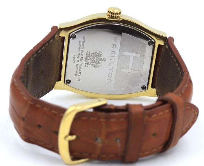 Hamilton dudson automatic gold plated watch