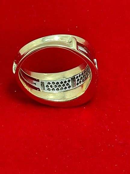 CERTIFIED 14K GOLD AND DIAMOND RING