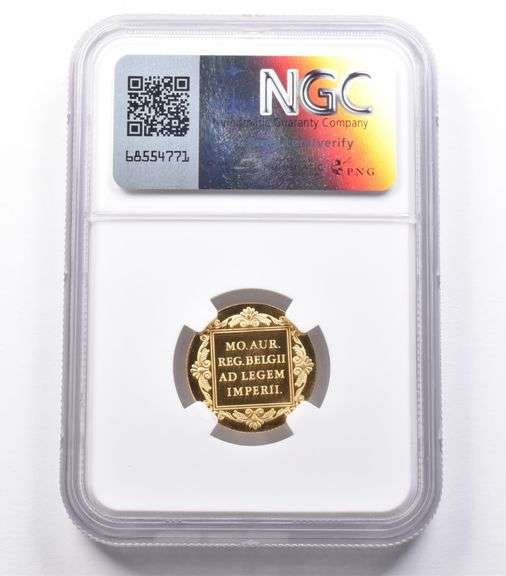 PF69 UCAM 1986 Netherlands Gold Ducat NGC