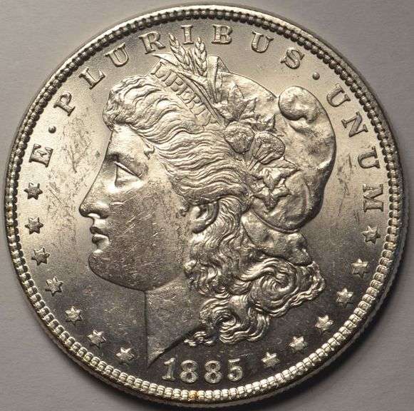 1885 Morgan Silver Dollar