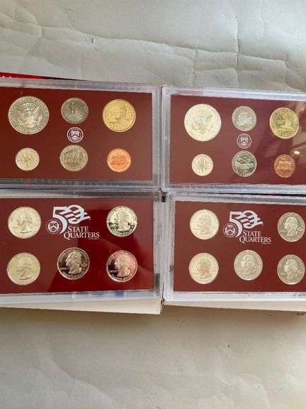 2004 & 2005 US Silver Proof Sets