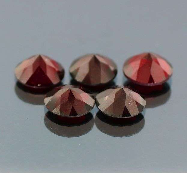 Stunning 18.49ct 5 piece untreated Garnet set
