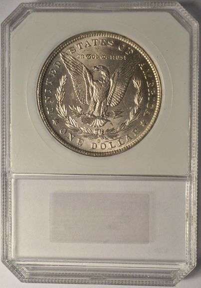 1884-O Morgan Silver Dollar PCI MS65+