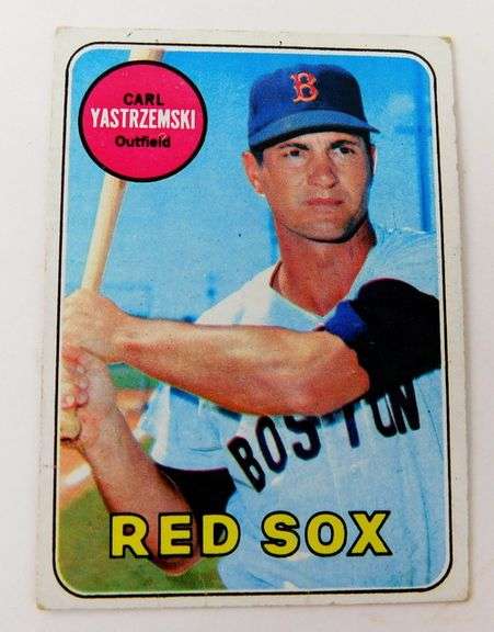 Carl Yastrzemski 1969 Topps Baseball Card