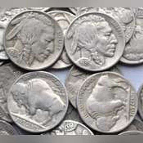 80 Full Date Buffalo Nickels