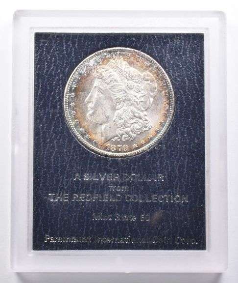 1879-S Morgan Silver Dollar Redfield Collection Paramount
