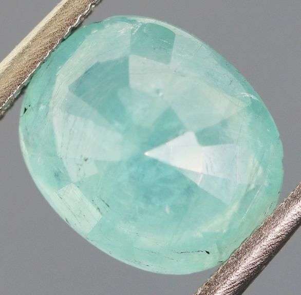 Attention grabbing 1.70ct blue green Grandidierite