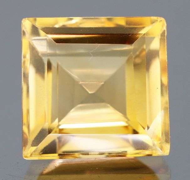 Marvelous 6.42ct emerald cut Citrine