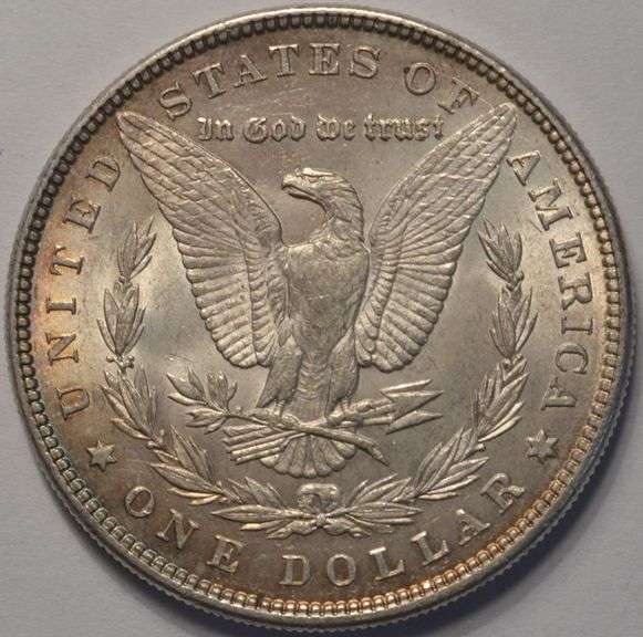 1885 Morgan Silver Dollar, Circulated.