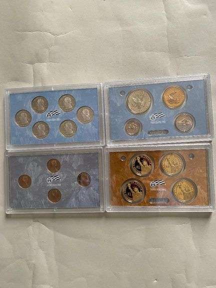 2001 2006 & 2009 US Proof Sets