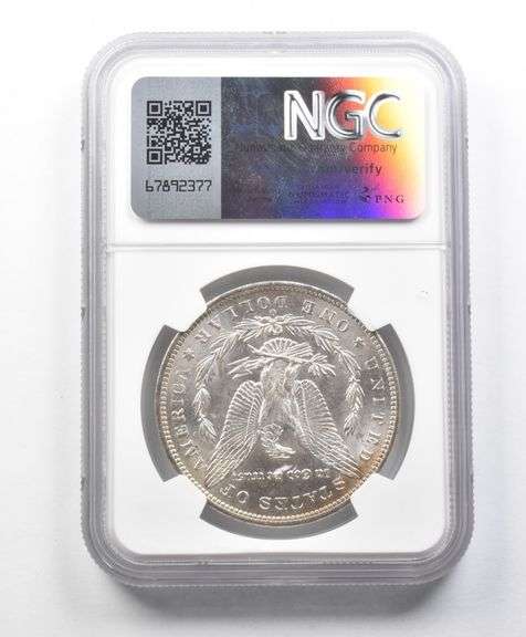 MS61 1883-O Morgan Silver Dollar NGC Great Contrast