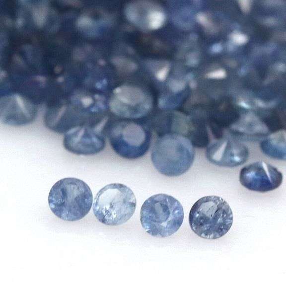 Natural 6.03ct rich blue Sapphire set