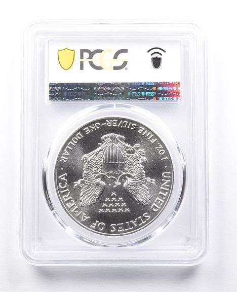 MS70 1989 American Silver Eagle PCGS