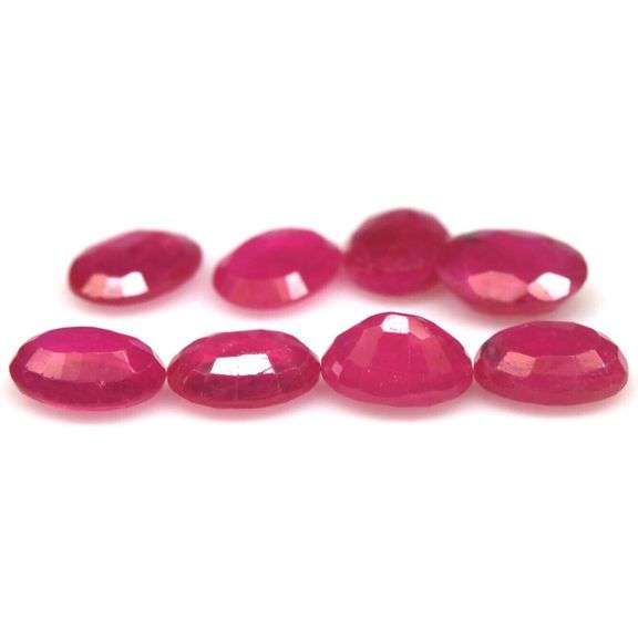 Gorgeous 12.07ct violet red Ruby set