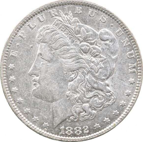 1882-O/O Morgan Silver Dollar