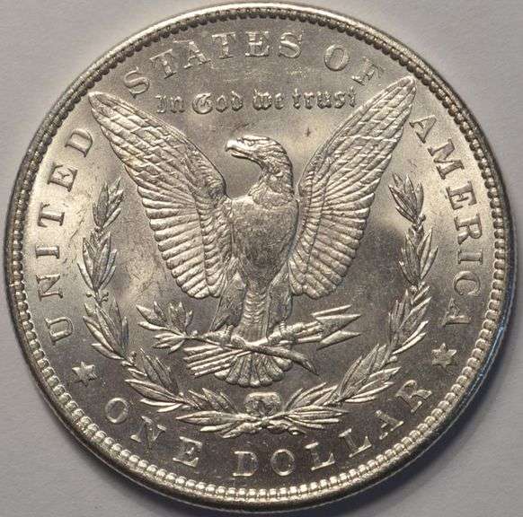 1888 Morgan Silver Dollar, Circulated.