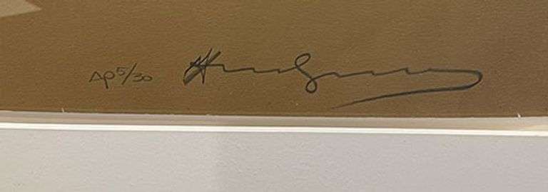 Auction Feature: One of Andy Warhol's Most Sought After Artwork, 'Santa Claus'.