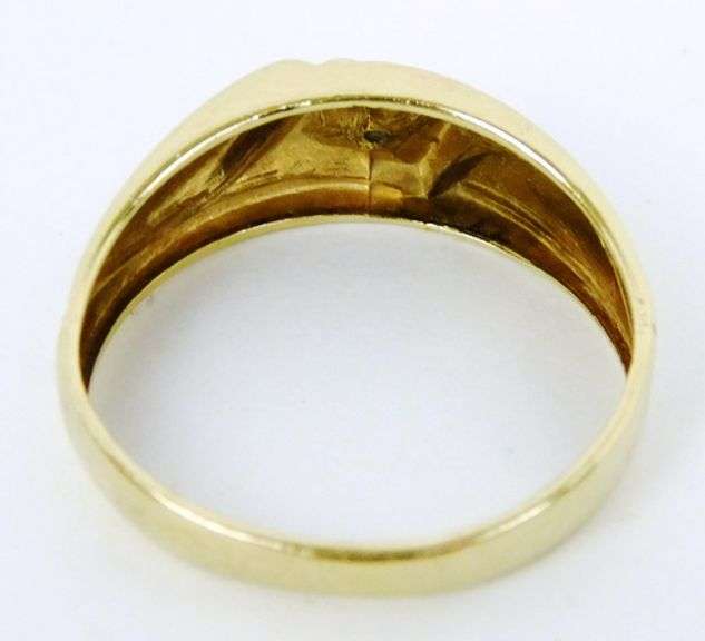 Men's Vintage 10K Diamond Ring, Size 9.5