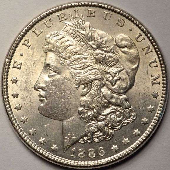 1886 Morgan Silver Dollar