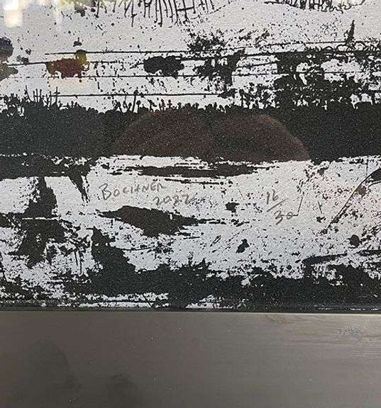 Auction Feature: Extremely Rare Mural Size Mel Bochner Original Silkscreen