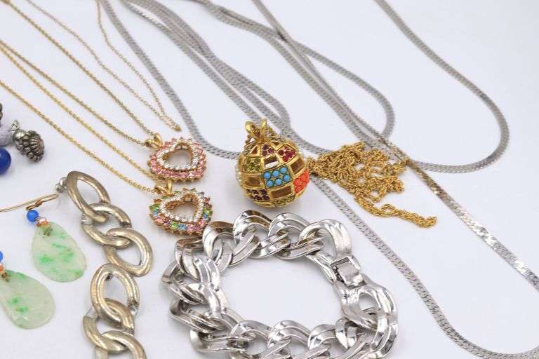 Group lot of costume jewelry