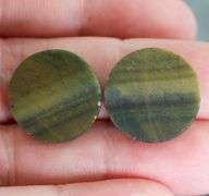 Full body shimmer! 30.51ct Golden Tiger Eye cabochon pair
