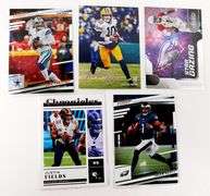 5 NFL Quarterback Greats Football Cards
