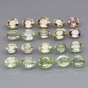 Fancy color 3.64ct Heated Only Sapphire set