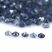 Natural 6.03ct rich blue Sapphire set