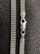Sterling Silver Italian Ball Bead Strand Chain 4mm 925 Italy Necklace 18"