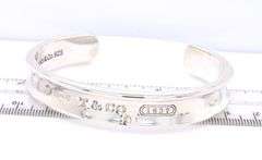 925 Sterling Silver Tiffany & CO 1837 cuff bangle
