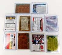 10 NFL Hall of Fame Quarterback Football Cards