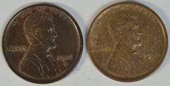 High end 1916-S & 1918-S Lincoln Cents. Fully struck