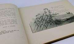 1887 Nature's Hallelujah Poetic Sketch Book