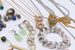 Group lot of costume jewelry
