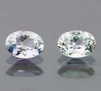 High grade 1.72ct Tanzanite pair