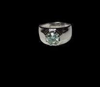 Men's Sparkling 2.5 Ct Fire Moissanite Ring